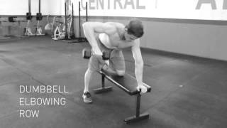 Dumbbell Elbowing Row [upl. by Amye]