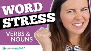 Word Stress in English  How to Pronounce ✅ [upl. by Vidovic]