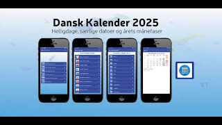 Dansk Kalender 2025 [upl. by Linskey]