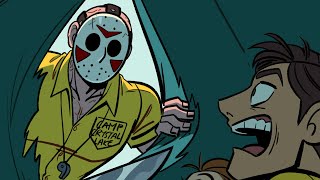 No Romance In Jasons Camp  Camp Counselor Jason Friday the 13th AU Comic Dub [upl. by Orpah]