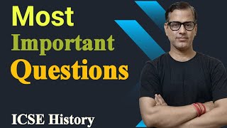 Most Important Questions History ICSE Class 10  Most Repeated Questions  Topics Class 10 History [upl. by Eillo214]