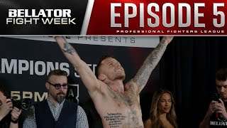 Bellator Belfast Fight Week Vlog  Episode 5 AndersonMoore PitbullKennedy Faceoff [upl. by Ezirtaeb380]