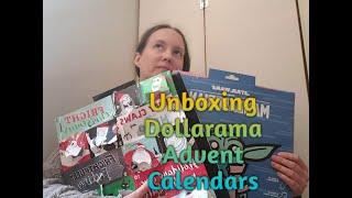 Unboxing Dollarama Advent Sock Calendars [upl. by Garber]