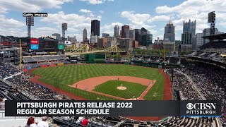 Pittsburgh Pirates Release 2022 Regular Season Schedule [upl. by Ahsaeit758]