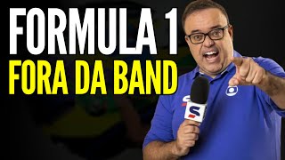 F1 FORA da Band e Globo ESCONDE anuncio [upl. by Biddie406]