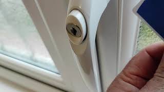 How to Open a UPVC Window When the Handle Mechanism Has Failed [upl. by Eiro]