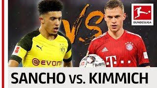 Joshua Kimmich vs Jadon Sancho  Top Providers Go HeadtoHead [upl. by Eicats]