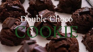 Double Choco Cookie  The Ultimate Chewy Double Choco Cookies with Brown Butter [upl. by Mittel]