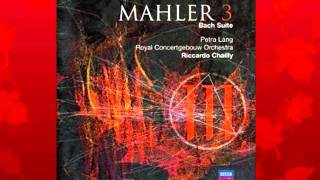 Suite for Orchestra after JS Bach Arr Mahler Mvt 4 [upl. by Rendrag461]