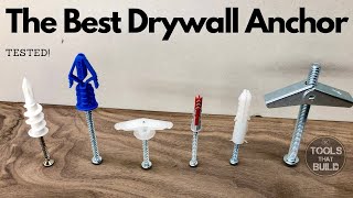 The Best Drywall Anchor Plug Inserts  Tested [upl. by Piggy503]