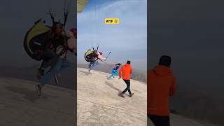 WTF 1 Glider 3 Person 😨 What is This Guys 😳🫡 whatthefun wtf paragliding heyboy awolnation han [upl. by Ailgna]