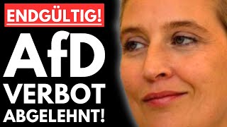 💥PAUKENSCHLAG AfD VERBOT IST GESCHICHTE WEIDEL FÜHRT IN UMFRAGEN💥 [upl. by Asital178]