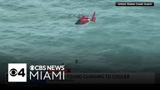 Boater found off Longboat Key found clinging to cooler [upl. by Yak]