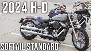 2024 HarleyDavidson Softail Standard  Whats new [upl. by Yves]