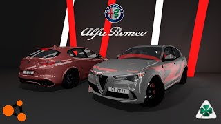 Alfa Romeo Stelvio Quadrifoglio  BeamNGdrive [upl. by Arah]