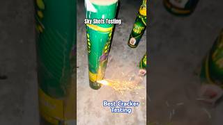 Best Cracker Testing kumarans Sky Shots skyshottesting fireworks crackerstesting viralvideo [upl. by Nohs]