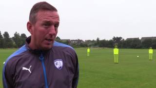 Steve Eyre Pre Stoke City U23s [upl. by Eissel160]