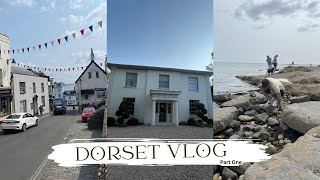 Dorset Vlog  Part 1 Lyme Regis Fossil Hunting Bridport Carnival House Tour [upl. by Kei643]