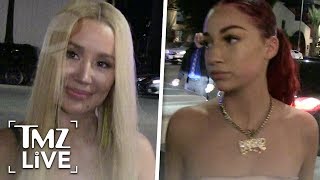 Bhad Bhabie Attacks Iggy Azalea With Drink  TMZ Live [upl. by Haikezeh]