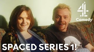 Spaced Anniversary Celebration Funny Moments from Series 1  Spaced [upl. by Soiritos]