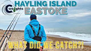 Hayling Island  Eastoke What did we catch on a winters day in February Sea Fishing UK [upl. by O'Meara]