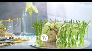 Hartige sandwichtaart  Boodschappen TV [upl. by Aened322]