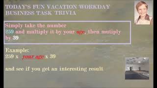 business trivia task [upl. by Okiek]