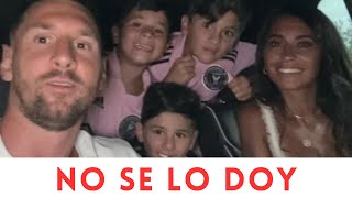 Lionel Messi enseñó cómo es su casa en Miami y Mateo hizo algo travieso que lo sorprendió [upl. by Asial412]