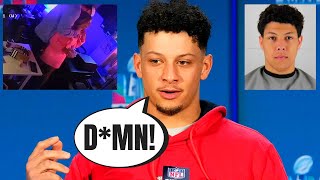 Patrick Mahomes FACES TOUGH QUESTIONS About Brother Jackson Mahomes at Chiefs OTAs [upl. by Ro]