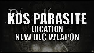 Bloodborne  New DLC Weapon quotKos Parasitequot Location [upl. by Hubing]