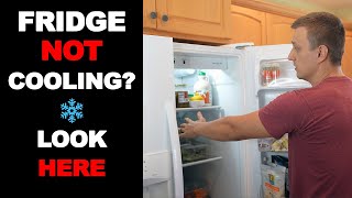 Frigidaire Fridge Not Cooling and The Easy Fix [upl. by Maro500]