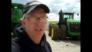 2010 JD 9630 4WD Tractor with 17 Hours  Lenox IA Farm Auction 62913 [upl. by Nnyre]