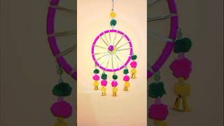 DIY Diwali decoration wall hanging wallhanging youtubeshorts diy handmadecrafties diwalispecial [upl. by Naamana]