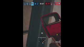 1VS5 AINT EASY bank 2F  clip shorts clips rainbowsix jynxzi rainbowsixsiege r6s [upl. by Gerkman]