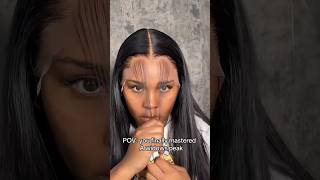 Widows peak wig tutorial widowspeak wigtutorial wiginstall [upl. by Ethyl]