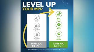 Filtrete 20x20x1 AC Furnace Air Filter MERV 5 MPR 300 Capture Unwanted Particles [upl. by Joachim]