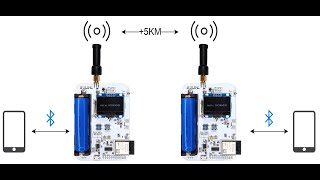 SOCORAD32  ESP32based amateur radio board for walkietalkie amp datacommunication applications [upl. by Yelkao]