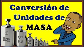 Conversión de Unidades de Masa Super Fácil  Paso a Paso [upl. by Clive693]