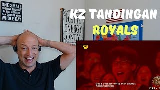 KZ Tandingan  Royals  Reaction  Singer 2018  AMAZING [upl. by Lledrac]