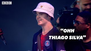 Thiago Silva arrive à Chelsea et on connaît déjà son plus grand fan [upl. by Ahar]