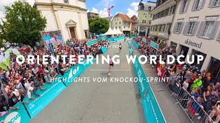 Orienteering Worldcup in Olten  Highlights KnockOut Sprint [upl. by Beore]