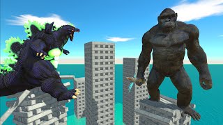 Super Godzilla vs King Kong On Building  ARBS [upl. by Marlyn]