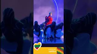 eurovision eurovision2024 lithuania silvesterbelt luktelk lietuva first rehearsal [upl. by Castro460]