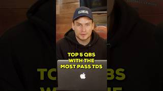 Top 5 NFL Quarterbacks Most Passing Touchdowns 🔥 Shorts [upl. by Tiffanle]