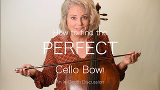 How to Find the PERFECT Cello Bow  An indepth tutorial on what to look for when buying a cello bow [upl. by Celisse]