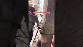 🧤👷‍♂️💪 stirrups making construction rebar stirrups beam skills smartphone viralvideo shorts [upl. by Sutsuj]