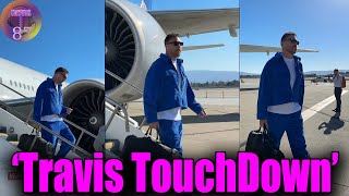 OMG Travis Kelce Landed in San Francisco after He Skips Eras Tour in Miami [upl. by Adriane]