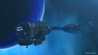 the ship quotEvent Horizonquot from the movie Event Horizon [upl. by Amble]