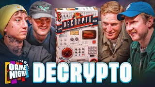 Who Is Better At Cracking Secret Codes  Game Night Decrypto [upl. by Craw]