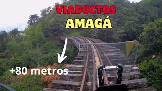 Viaductos Amagá Sale Mal  Vstrom 250 SX [upl. by Curcio]